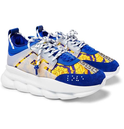 versace men's chain reaction sneakers|versace chain reaction sneakers price.